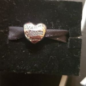 Pandora mother's heart charm